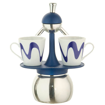 Caffettiera Top Moka America blu