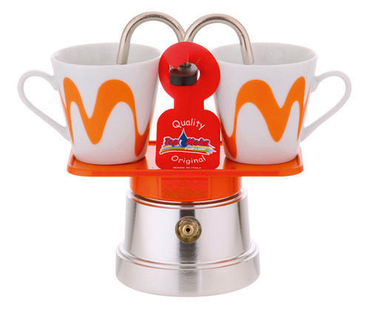 Caffettiera Top Moka Mini 2 tazze con tazzine