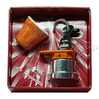 Confezione regalo Reginetta 1 tazza arancione